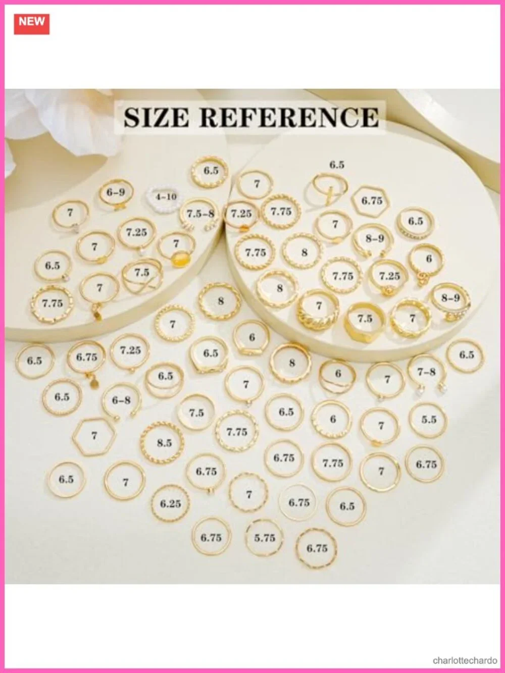68 Pcs Gold Knuckle Ring Set Boho Stackable Midi Rings for Women Alloy